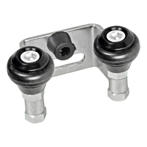 PSG horný držiak posuvnej brány s gumovými kolieskami – rozstup 60 mm