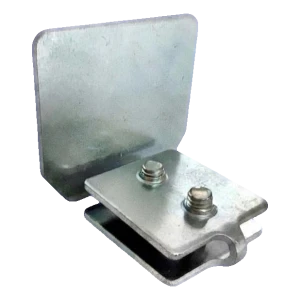 PSG ukončovací element pre jazdnú koľajnicu posuvných brán 50×46 mm pozinkovaný