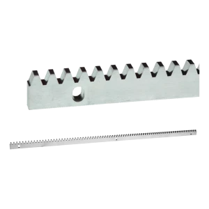 PSG – oceľová zubová lišta pozinkovaná pre posuvné brány 1000 × 8 mm, modul 4