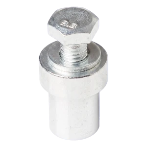 PSG montážna puzdrová spojka na ozubnicovú lištu posuvnej brány – pozinkovaná M8