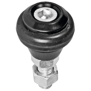 PSG vodiaca rolka gumovaná FI 42 mm pre posuvné brány – závit M12