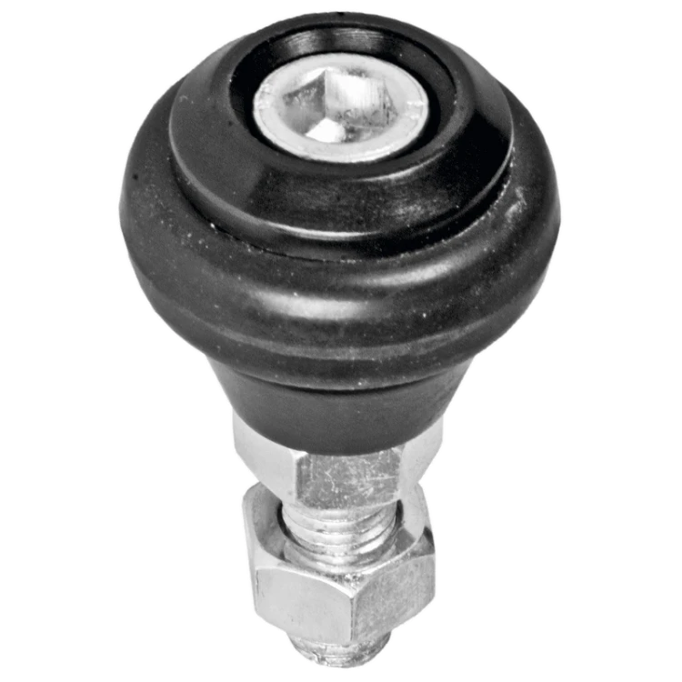 PSG vodiaca rolka gumovaná FI 42 mm pre posuvné brány – závit M12 001-282 (1)