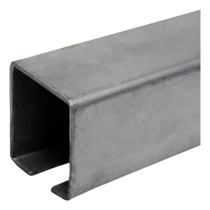 PSG jazdná koľaj pre posuvné brány – oceľový ceovník 70×70 mm, L=6000 mm