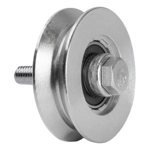 PSG jazdná rolka brány typu V fi 88 mm pozinkovaná – nosnosť 250 kg