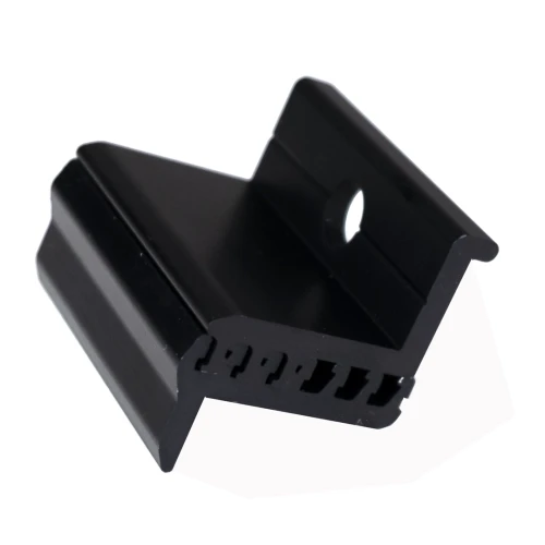 Koncová Svorka - Nastaviteľná pomocou posuvných drážok 30-50 mm - Eloxovaný PV-03-21