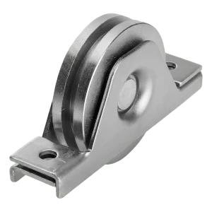 PSG jazdná rolka typu T do posuvnej koľajovej brány fi 80 mm pozinkovaná